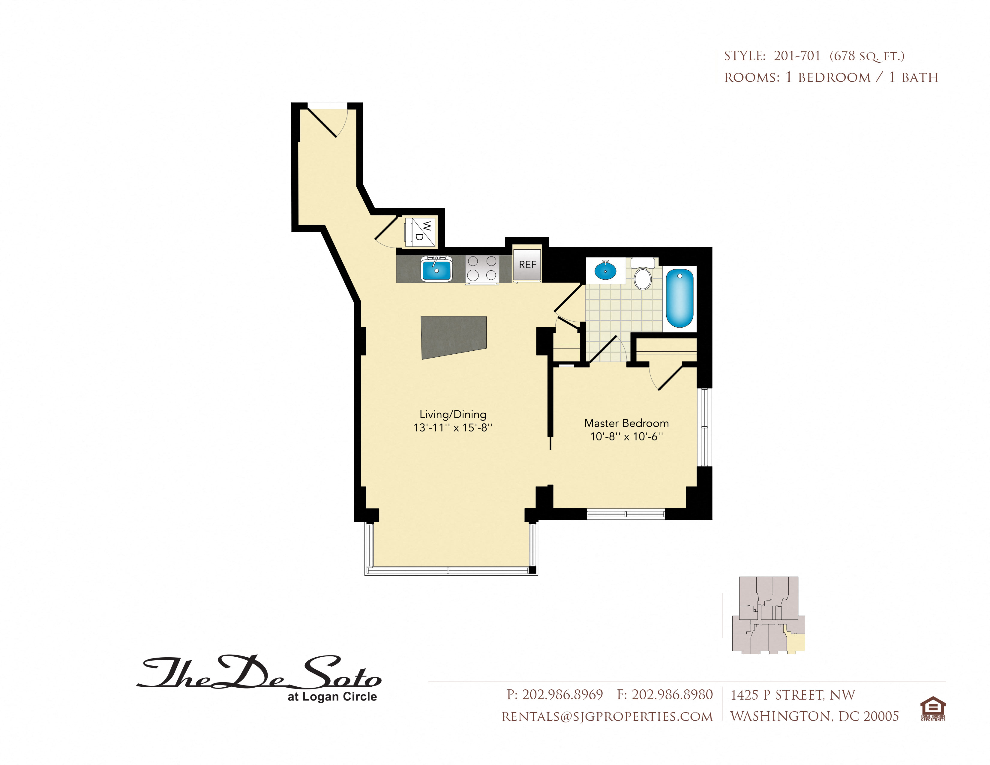 The DeSoto Apartments | Apartments in Washington, DC | Available Units